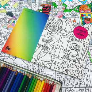 "Know Yourself" - Colouring as th*rapy series from The School of Life (UK)