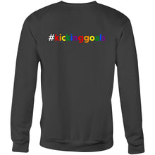 Load image into Gallery viewer, Kicking Goals (AFT) AS Colour United - Crew Sweatshirt (printed on back)
