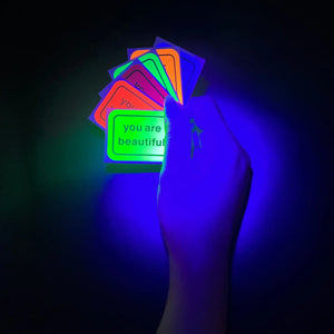 "Fluorescent Classic" sticker (20 pack) from You Are Beautiful (USA)