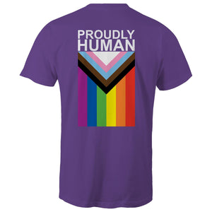 "Proudly Human" - Wear It Purple - fundraiser on AS Colour TeeShirt (August 2022)