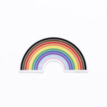 Load image into Gallery viewer, &quot;Inclusive Rainbow&quot; Sticker by Rising Violet Press (Melb)