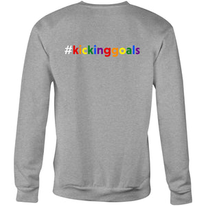 Kicking Goals (AFT) AS Colour United - Crew Sweatshirt (printed on back)