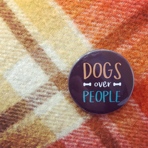 "Pawsome" Individual 55mm Button Badge