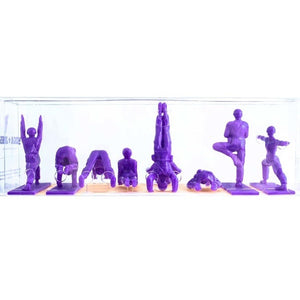 "Yoga Joes" - series 1  in purple midnight (limited edition) by Humango