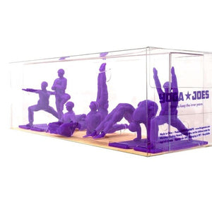 "Yoga Joes" - series 1  in purple midnight (limited edition) by Humango