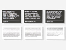 Load image into Gallery viewer, &quot;Stoicism&quot; prompt cards by The School of Life&quot; (UK)