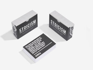 "Stoicism" prompt cards by The School of Life" (UK)