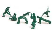 Load image into Gallery viewer, &quot;Yoga Joes&quot; series 2 poses in green by Humango