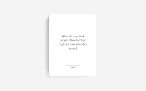 "Dating Cards" prompt deck by The School of Life (UK)