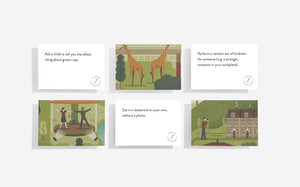 "Everyday Adventures" prompt cards from The School of Life (UK)