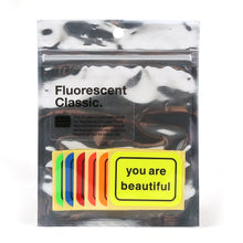 Load image into Gallery viewer, &quot;Fluorescent Classic&quot; sticker (20 pack) from You Are Beautiful (USA)