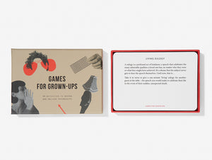 "Games For Grown-Ups" by The School of Life (UK)