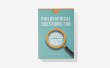 Load image into Gallery viewer, &quot;Philosophical Questions for Curious Minds&quot; prompt cards by The School of Life (UK)