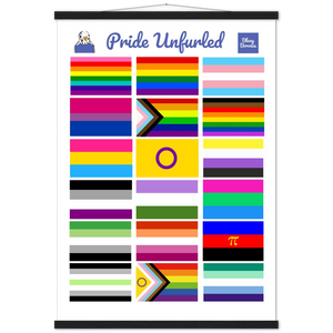 "Pride Unfurled" Poster & Hanger (unnamed 2022)